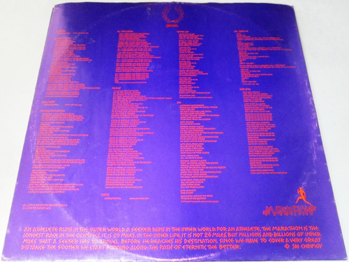 Santana - Marathon Insert Importado Usa Lp