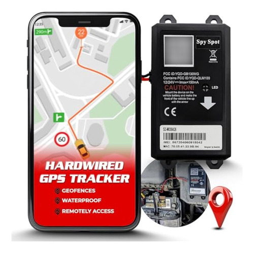 Spy Spot Rastreador Gps Con Cable Para VehĂculos |