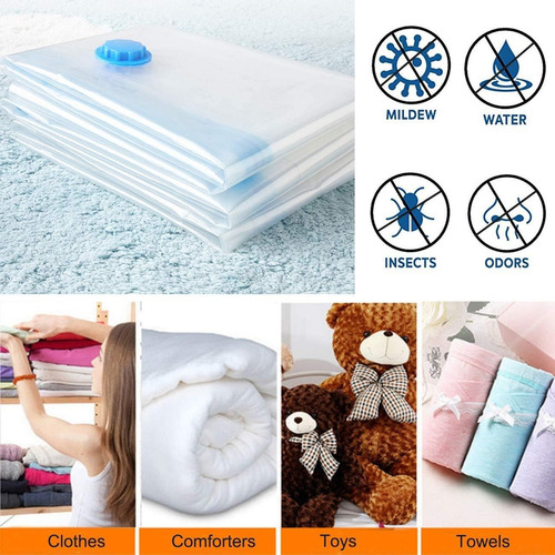 L Bolsas De Vacío Ahorro De Espacio Pack De 8 Unidades