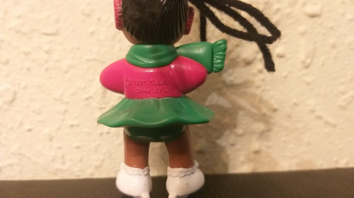 Cabagge Patch 1992, Mini Figura Patinadora En Hielo (Usado)