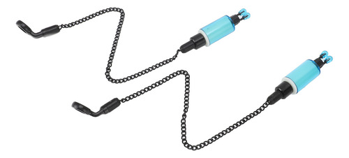 Cadena De Pesca De Carpas Con Indicador De Mordida Azul, 2 U