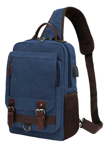 Basicpower Messenger Bag Canvas Sling Crossbody Mochila Port