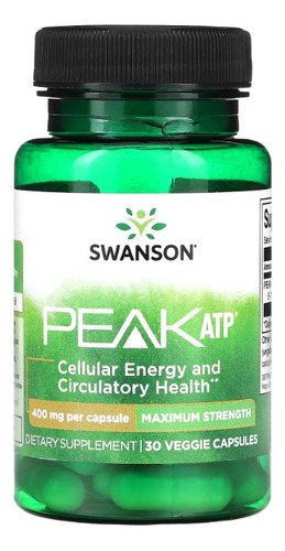 Peak Atp 30 Veg Capsulas 400 Mg