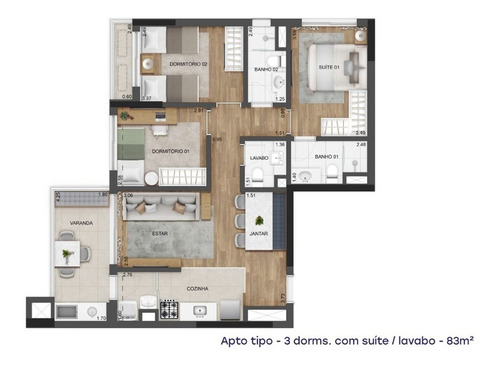 Imagem 29 de 29 de Apartamentos 3 Suítes Com 2 Vagas De Garagem No São Francisco