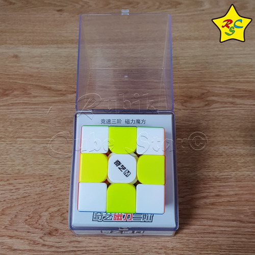 Qiyi 3x3 Ms M Cubo Rubik Magnetico Profesional Stickerless