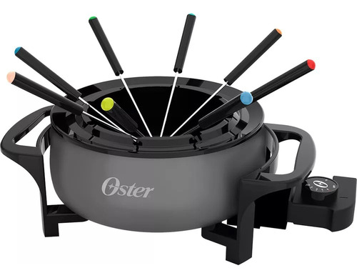 Panela Elétrica Fondue Oster Gourmet 1000w 8 Pçs Ofnd100