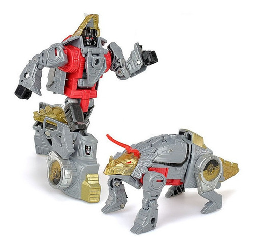 Set 5 Transformers Dinobots - Black Mamba Pvc + Adhesivos