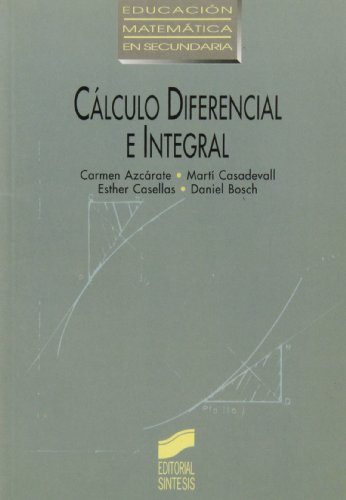 Libro Cálculo Diferencial E Integral De Carmen Azcárate, Mar