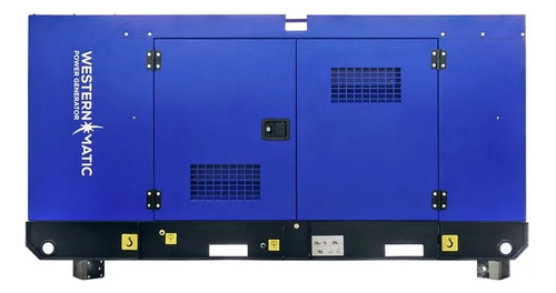 Generador Set Af75 75kva A Diesel Western Matic Encabinado