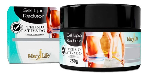 Gel Lipo Redutor 250ml Mary Life