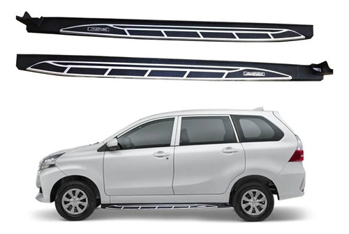 Estribos Toyota Avanza Tipo Oem 2012 - 2021 Aluminio