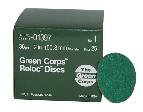 3m 01397 Green Corps Roloc Disco Verde