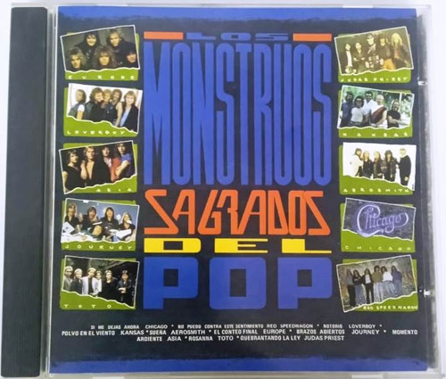 Los Monstruos Sagrados Del Pop ( Varios Artistas D Rock ) Cd