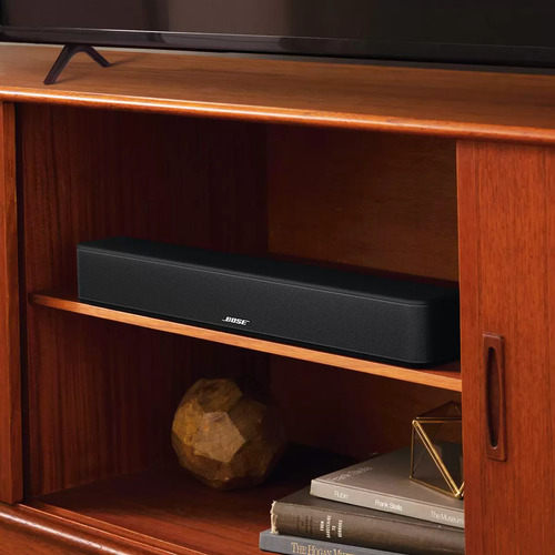Barra De Sonido Bose Solo Soundbar Ii Bluetooth Mejor Sonido Color Negro