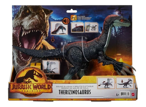 Dinosaurio Therizinosaurus Jurassic World Dominion Mattel Be