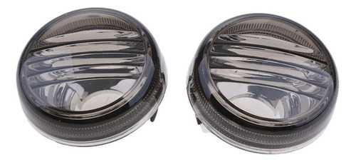 1 Par Lente De Luz De Giro De Humo For Suzuki Boulevard M50