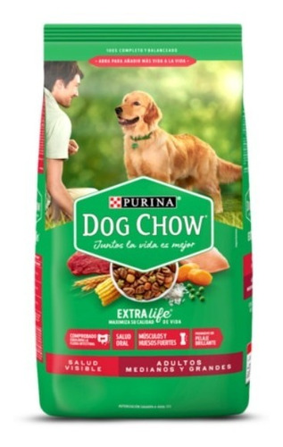 Dog Chow Adulto Raza Grande X 22,7 Kg + Obsequio