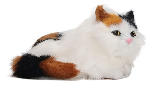 Muñeco De Gato De Peluche Realista, Suave, De Alta Simulació