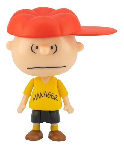 Super7 Reaction Charlie Brown Manager Peanuts Snoopy Figura 