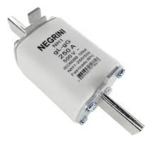 Fusível Nh1 250a 500v 100ka Gl-gg Retardado Negrini