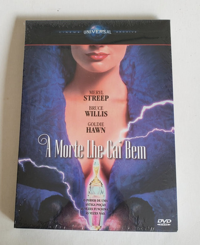 A Morte Lhe Cai Bem - DVD - Meryl Streep - Bruce Willis