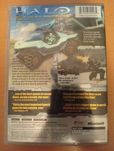 Halo Combate Evolved Xbox Clasico