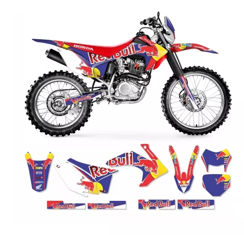 Adesivos Proteção Laminados Moto Trilha Motocross Crf 230 2015 2016 2017  2018 2019 CA-16701