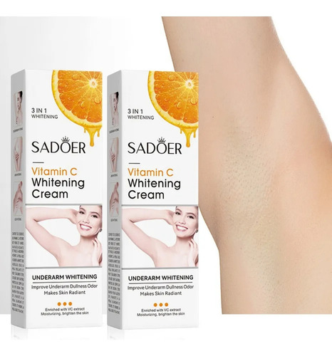 1 Crema Blanqueadora Para Axilas Vc Sadoer