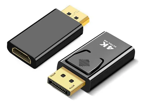 Adaptador 2pcs Displayport A Hdmi 4k | Conexión Profesional