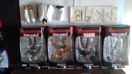 Silver Sable Black Cat Marvel Legends Kingpin Baf Mky918