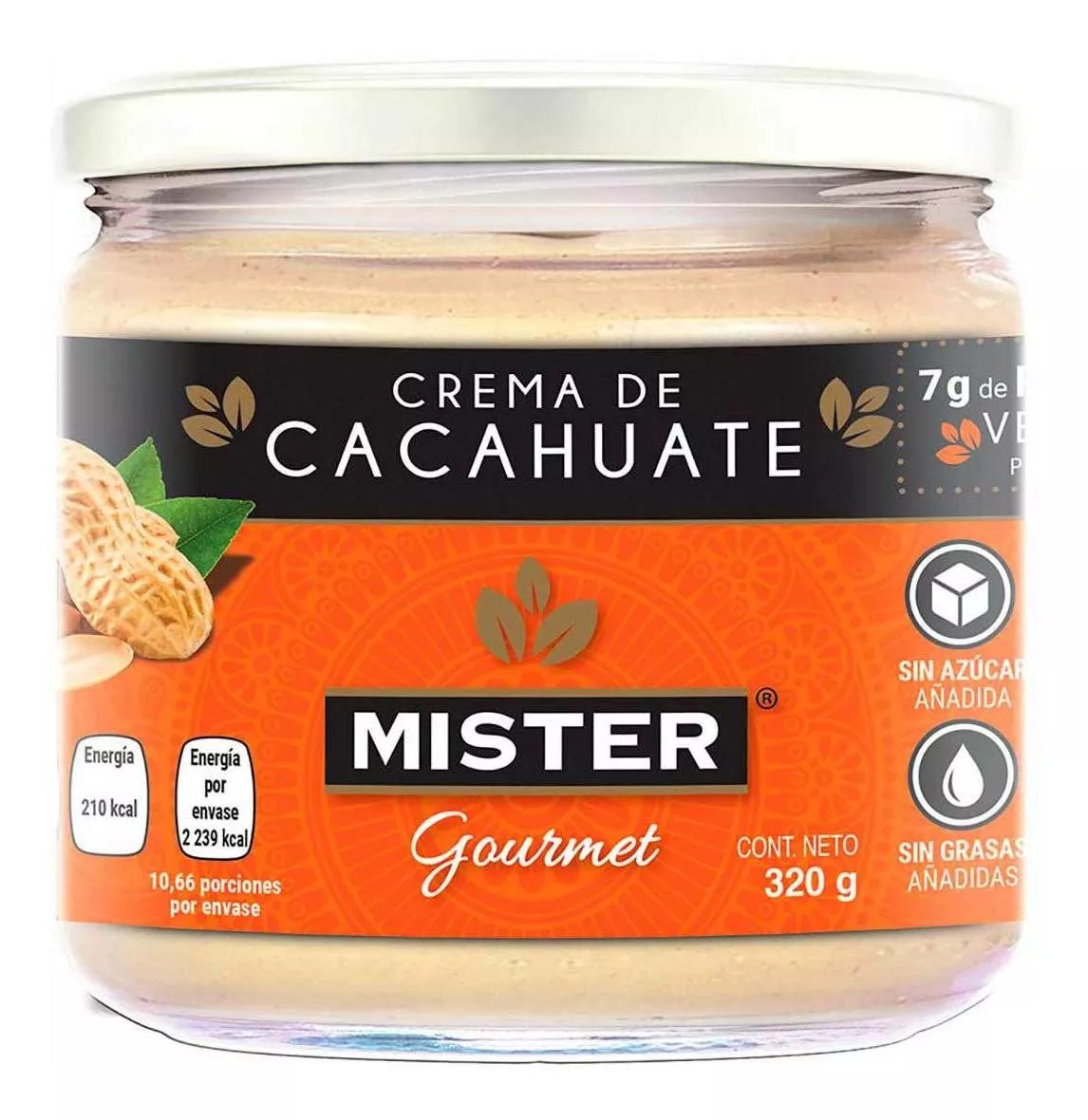 Tercera imagen para búsqueda de crema de cacahuate natural