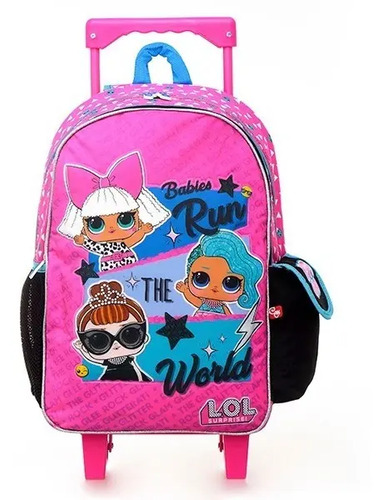 Morral Escolar Con Ruedas, Para Niña, Original Lol | MercadoLibre