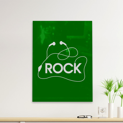 Cuadro Deco Rock Music (d0459 Boleto.store)