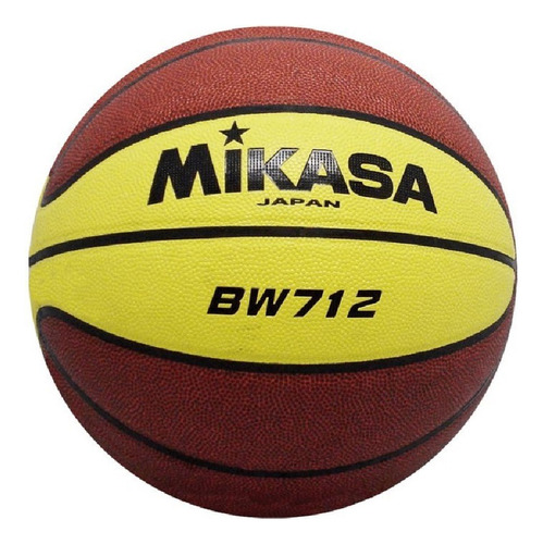 Pelota Basquet Mikasa Bw712 N 7 Basket Profesional Cuero Pu