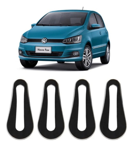 Antiruido Portas Vw Fox (jogo 4 Peças)