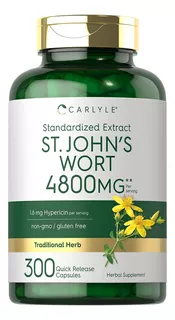 St.john's Hierba De San Juan 4800mg Mejora El Animo Humor