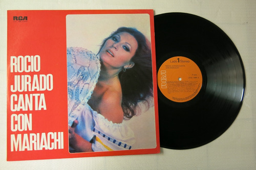 Vinyl Vinilo Lp Acetato Rocio Jurado Canta Con Mariachi