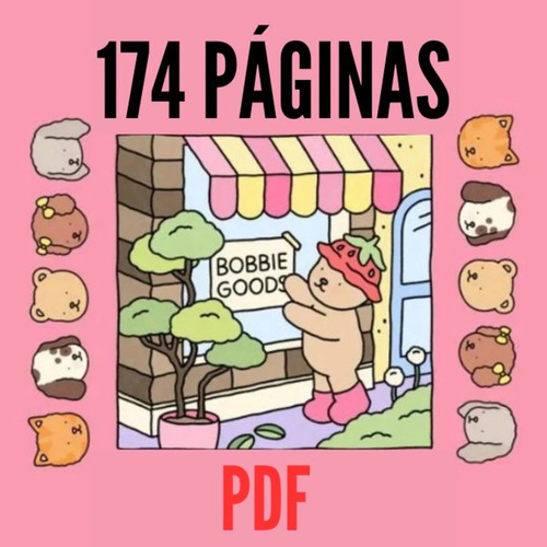 Kits Digital Imprim Pdf Para Colorear Bobbie Goods 174 Pag
