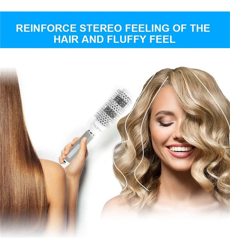 Z0f Cepillo Redondo Para Cabello, Cepillo Secador De Cabello