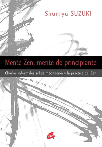 Libro - Mente Zen, Mente De Principiante Shunryu Suzuki