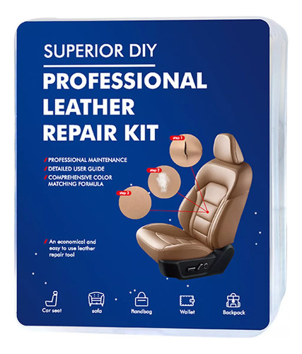 Kit De Acolchoamento Para Reparo De Couro Para Sofá De Carro