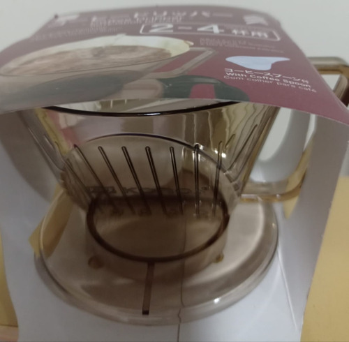 Coador De Café Chá Plástico Reutilizável C/ Pá