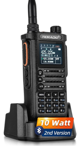 Radio Portatil Tidradio Td-h8 10w Superior Al Baofeng Uv-9r