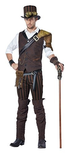 Disfraces California Aventurero Steampunk Traje Masculino.