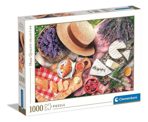 Rompecabezas Clementoni Dia De Picnic Pan 1000 Pz 39745