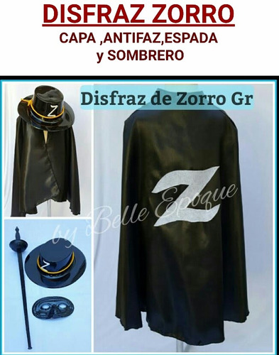 Disfraz De Zorro Adultos