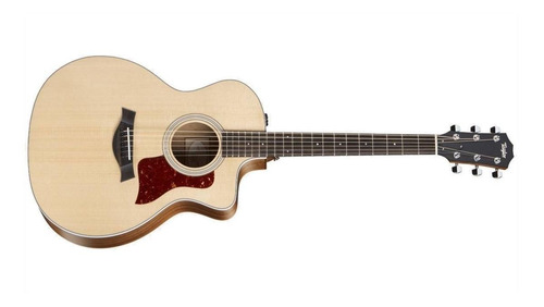 Imagem 3 de 3 de Violão acústico Taylor200 214ce para destros natural satin
