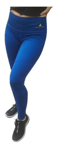 Calza Deportiva Gym Mujer Urban Luxury - Camur Azul