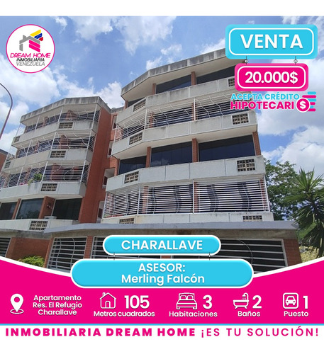 Apartamento En Venta Conjunto Residencial El Refugio -  Charallave 