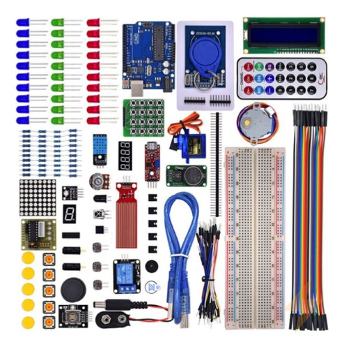 Kit Arduino Uno R3 Rfid Más Caja